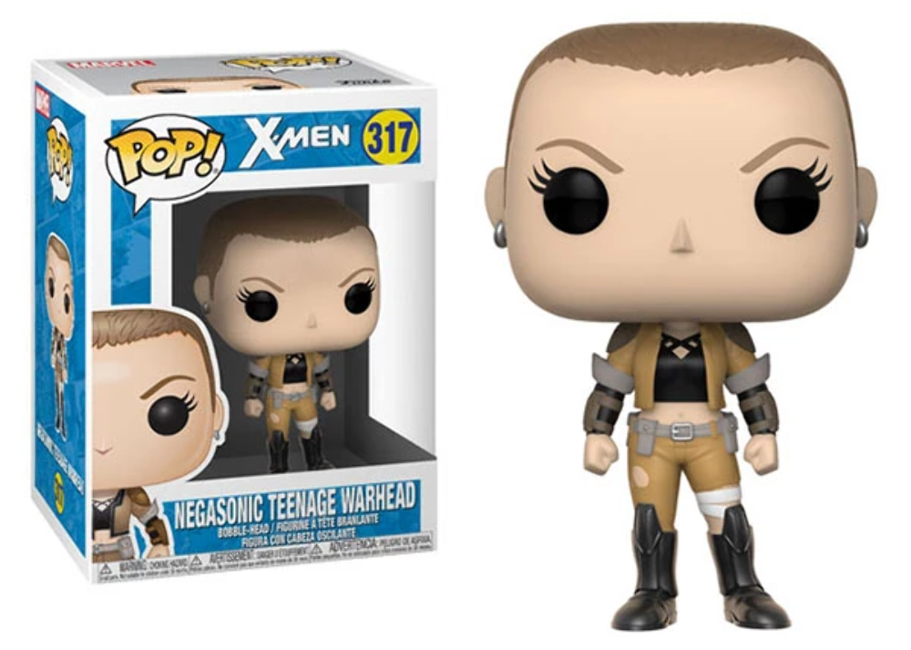 Funko Pop - 317 Marvel X-Men - Negasonic Teenage Warhead Vinyl Figure *VAULTED