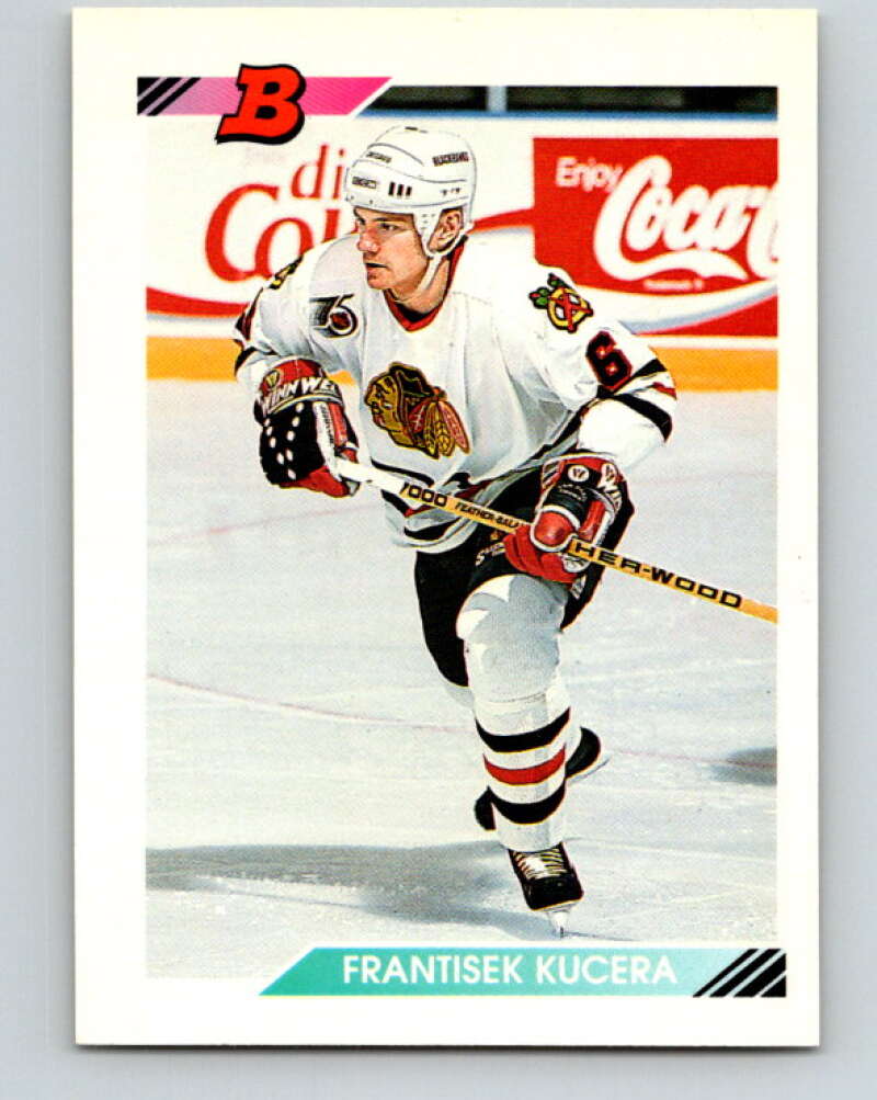1992-93 Bowman #7 Frantisek Kucera Mint Boston Bruins Image 1