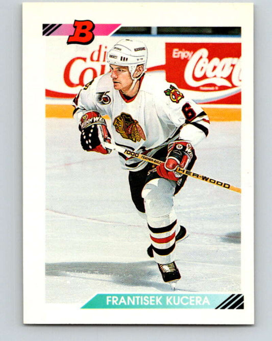 1992-93 Bowman #7 Frantisek Kucera Mint Boston Bruins  Image 1