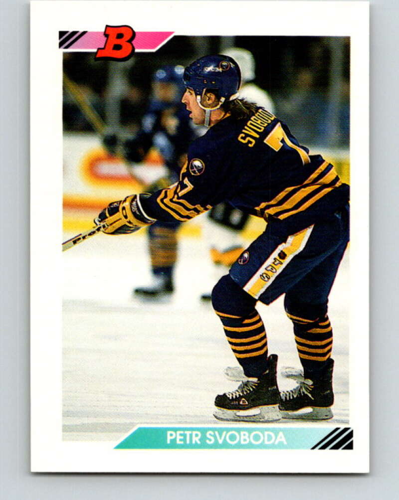 1992-93 Bowman #47 Petr Svoboda Mint Buffalo Sabres Image 1
