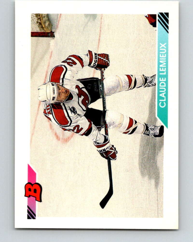 1992-93 Bowman #49 Claude Lemieux Mint New Jersey Devils Image 1