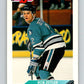 1992-93 Bowman #84 Rob Zettler Mint San Jose Sharks  Image 1