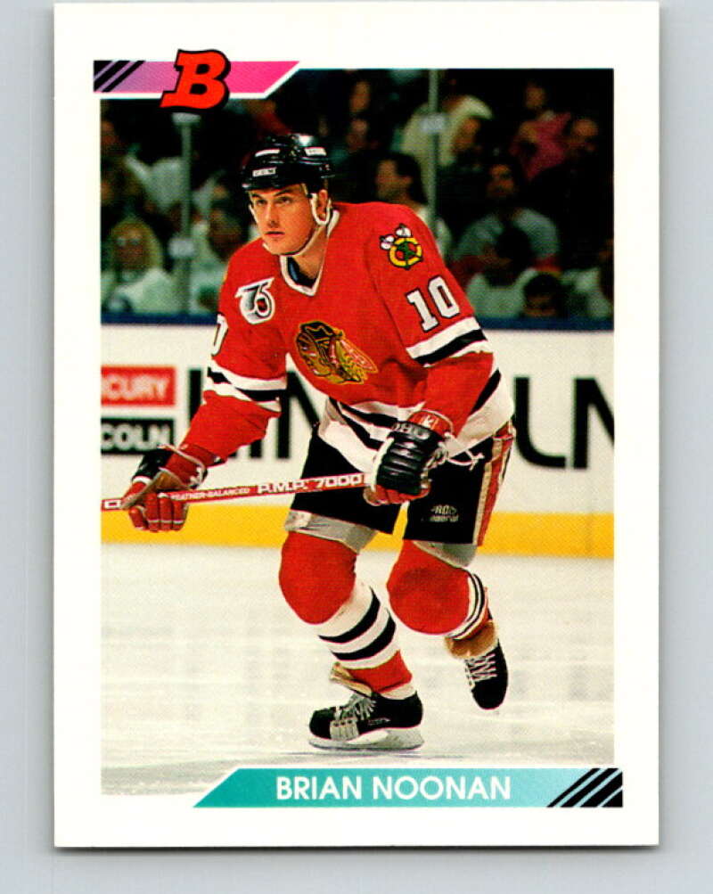 1992-93 Bowman #98 Brian Noonan Mint Chicago Blackhawks Image 1