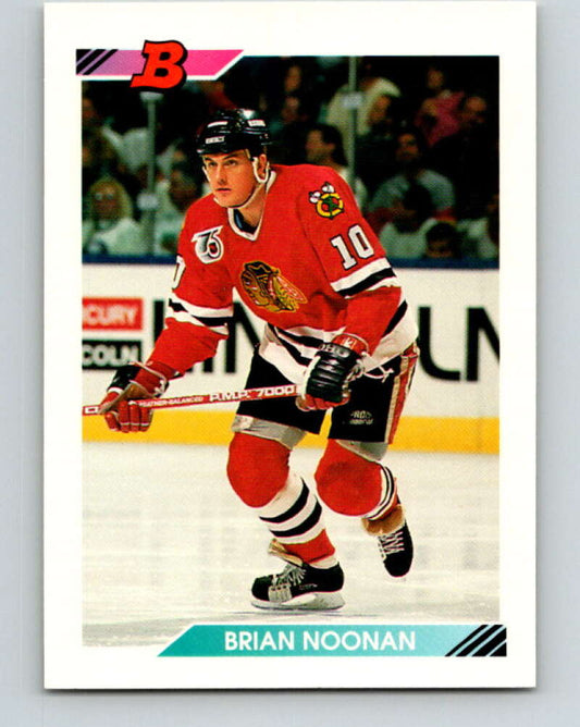 1992-93 Bowman #98 Brian Noonan Mint Chicago Blackhawks  Image 1
