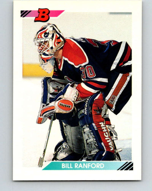 1992-93 Bowman #106 Bill Ranford Mint Edmonton Oilers