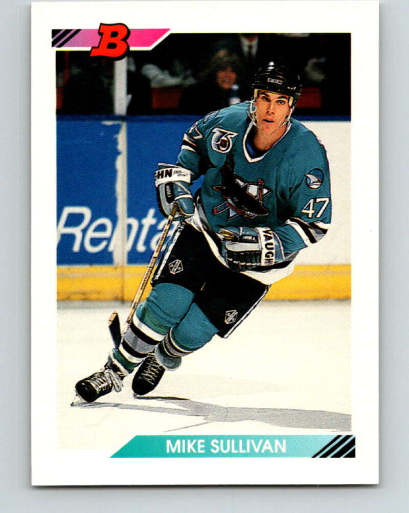 1992-93 Bowman #116 Mike Sullivan Mint San Jose Sharks Image 1