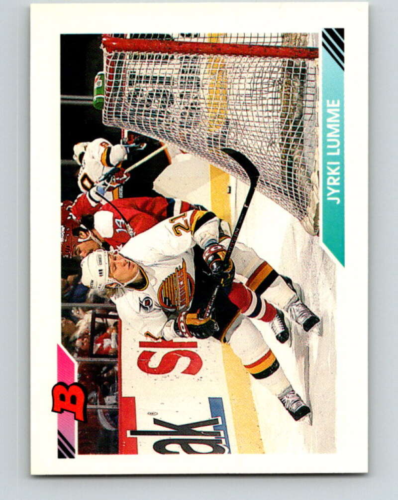 1992-93 Bowman #170 Jyrki Lumme Mint Vancouver Canucks Image 1