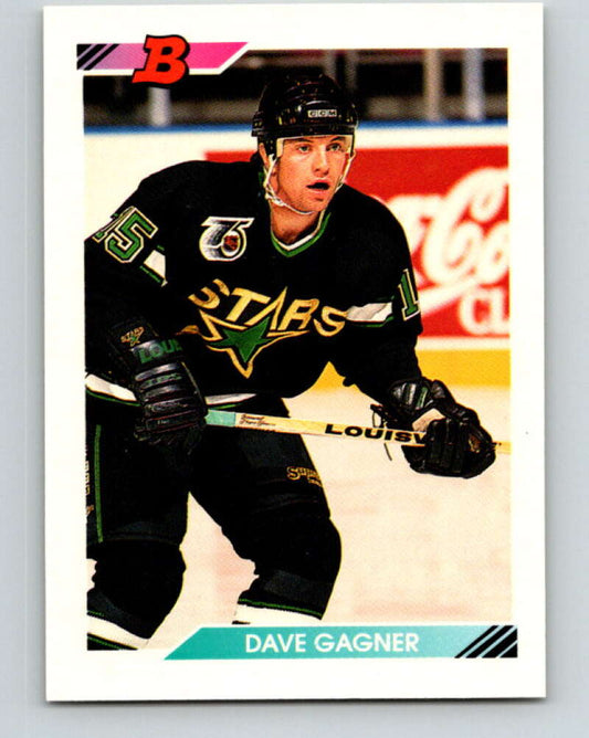 1992-93 Bowman #171 Dave Gagner Mint Minnesota North Stars  Image 1