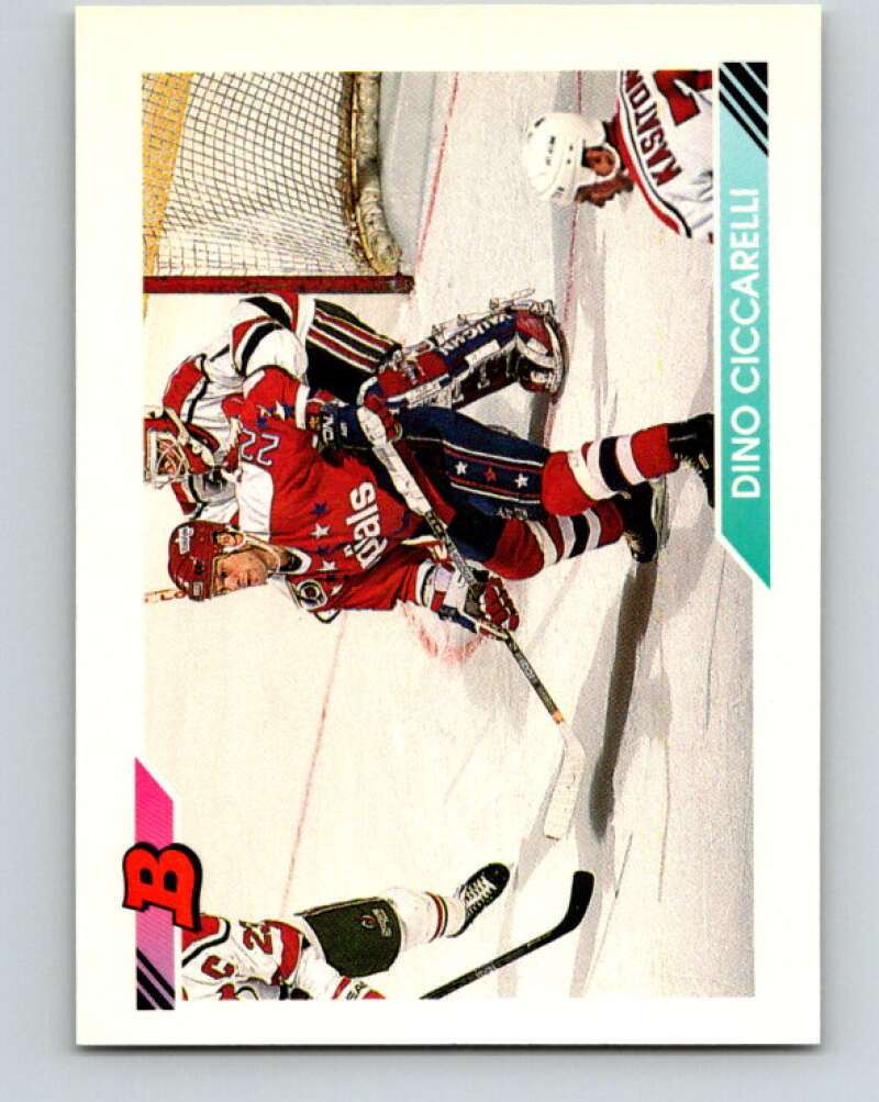 1992-93 Bowman #176 Dino Ciccarelli Mint Washington Capitals Image 1
