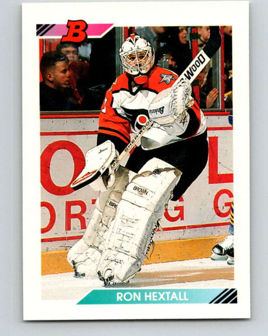 1992-93 Bowman #195 Ron Hextall Mint Philadelphia Flyers  Image 1