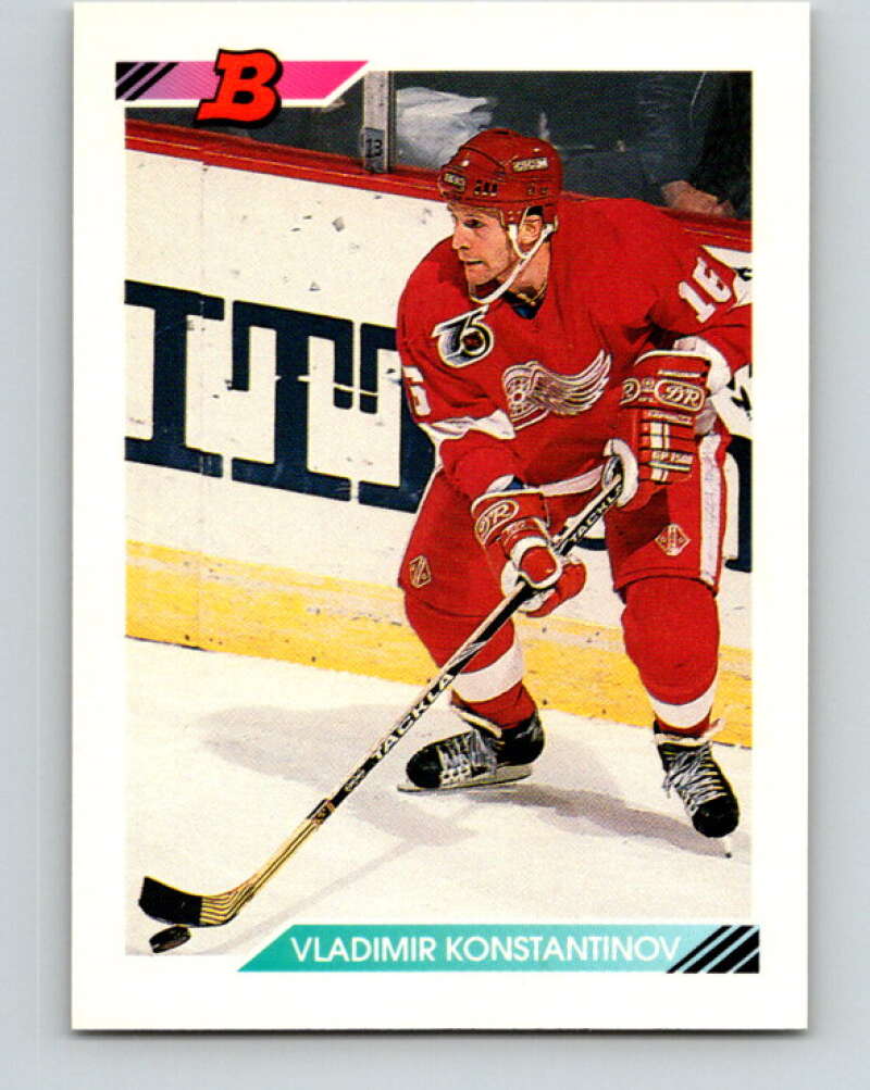 1992-93 Bowman #326 Vladimir Konstantinov Mint Detroit Red Wings Image 1