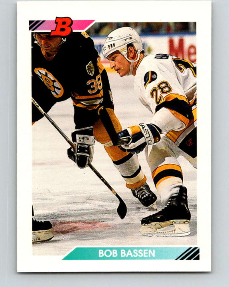 1992-93 Bowman #378 Bob Bassen Mint St. Louis Blues Image 1