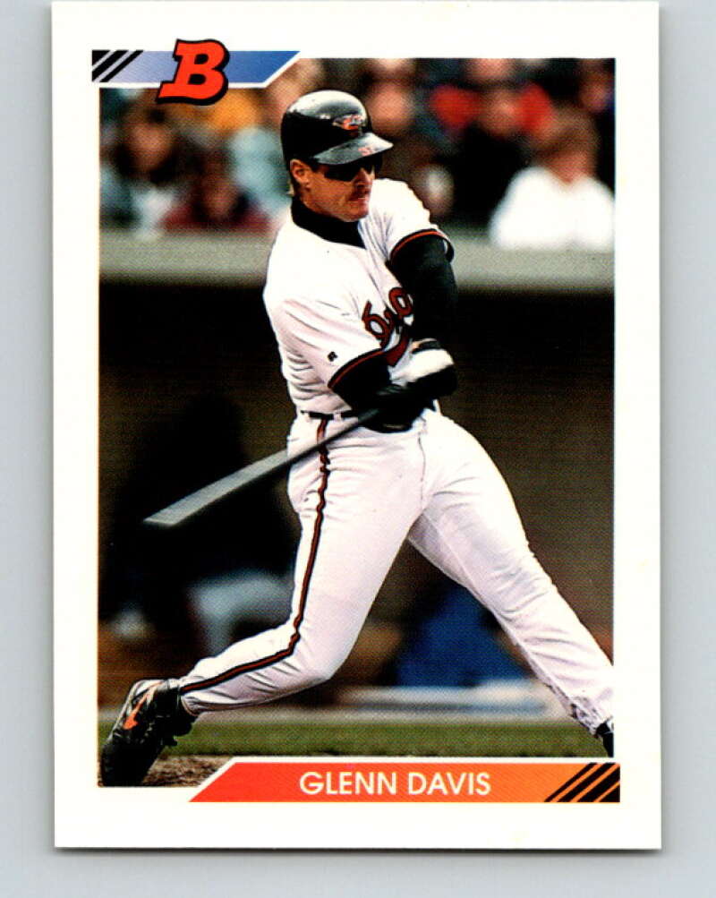 1992 Bowman #428 Glenn Davis Mint Baltimore Orioles Image 1