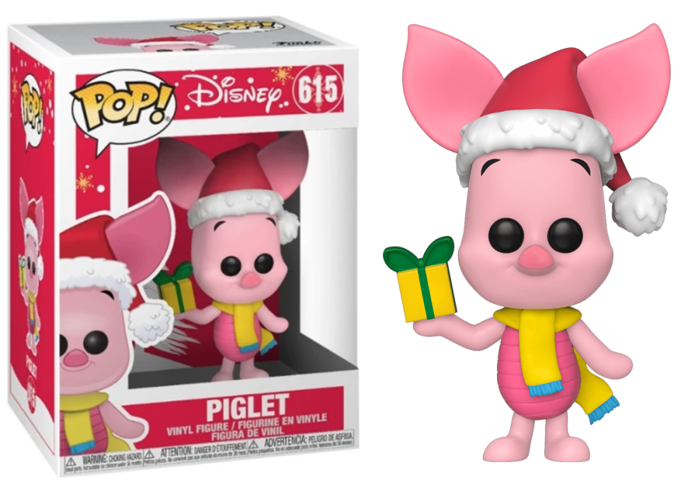 Funko Pop - 615 Disney - Piglet with Gift Vinyl Figure