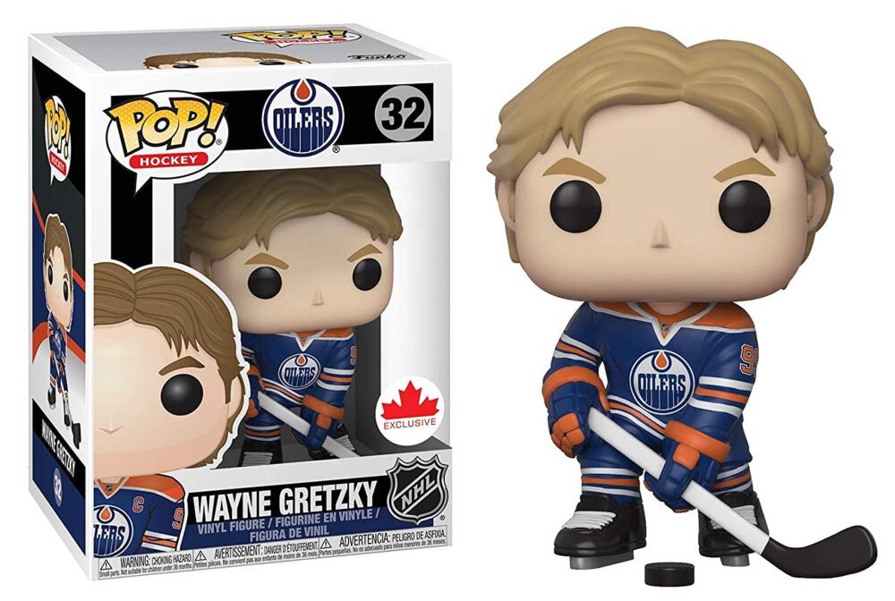 Funko Pop - NHL 32 Wayne Gretzky Edmonton Oilers Vinyl Figure *Exclusive