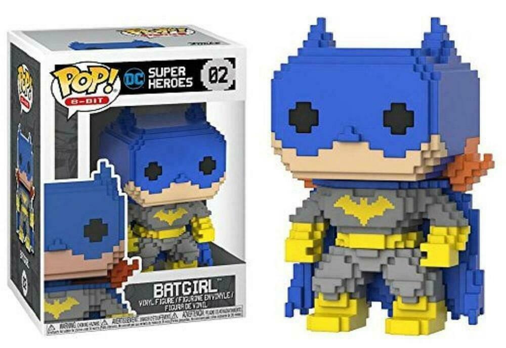 Funko Pop - 02 DC 8-Bit Super Heroes - Batgirl Vinyl Figure Image 1