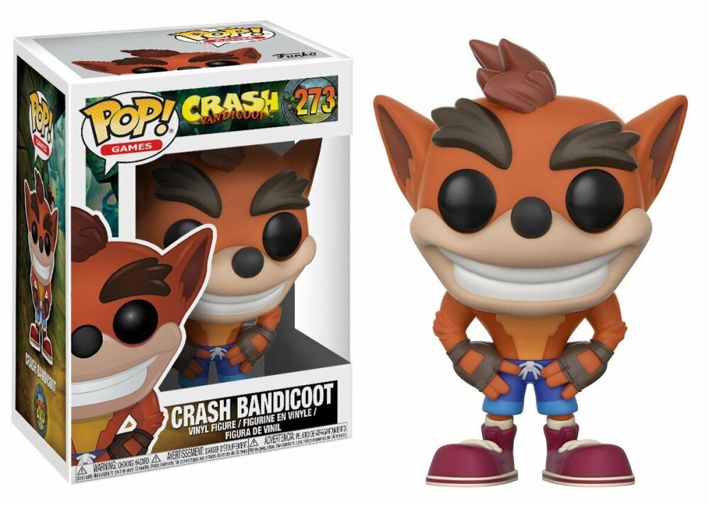 Funko Pop - 273 Games Crash Bandicoot - Crash Bandicoot Vinyl Figure