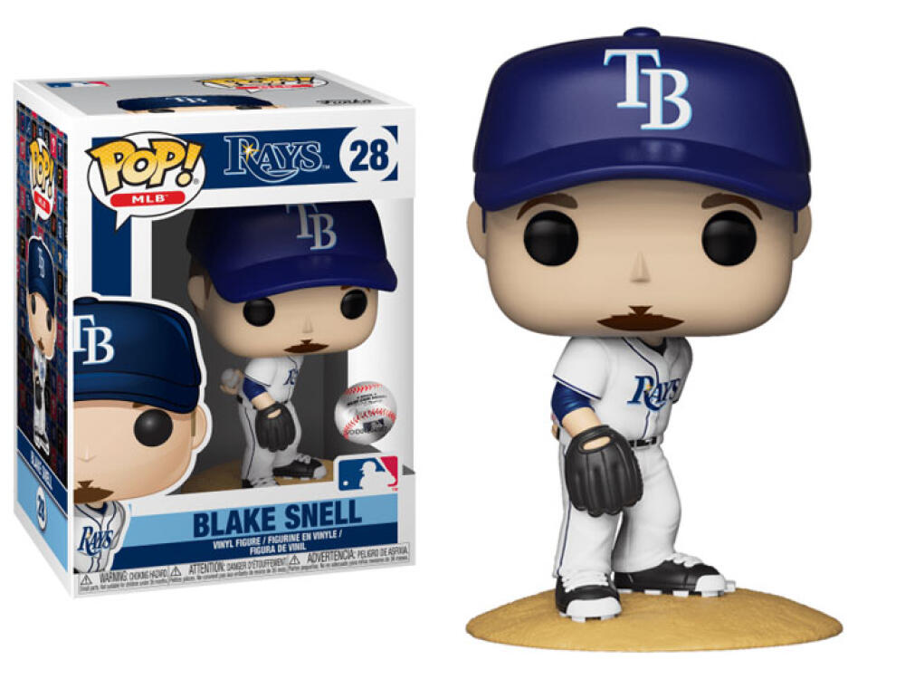 Funko Pop - 28 Baseball MLB Blake Snell Tampa Bay Rays Vinyl Figure Image 1