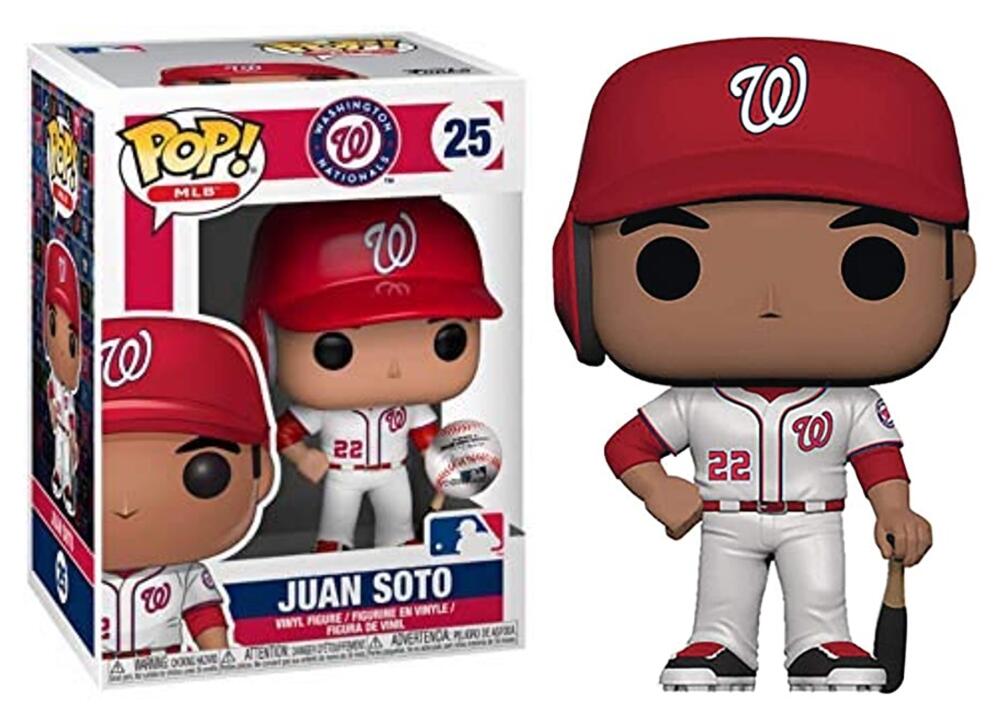Funko Pop - 25 Baseball MLB Juan Soto Washington Nationals Vinyl Figure
