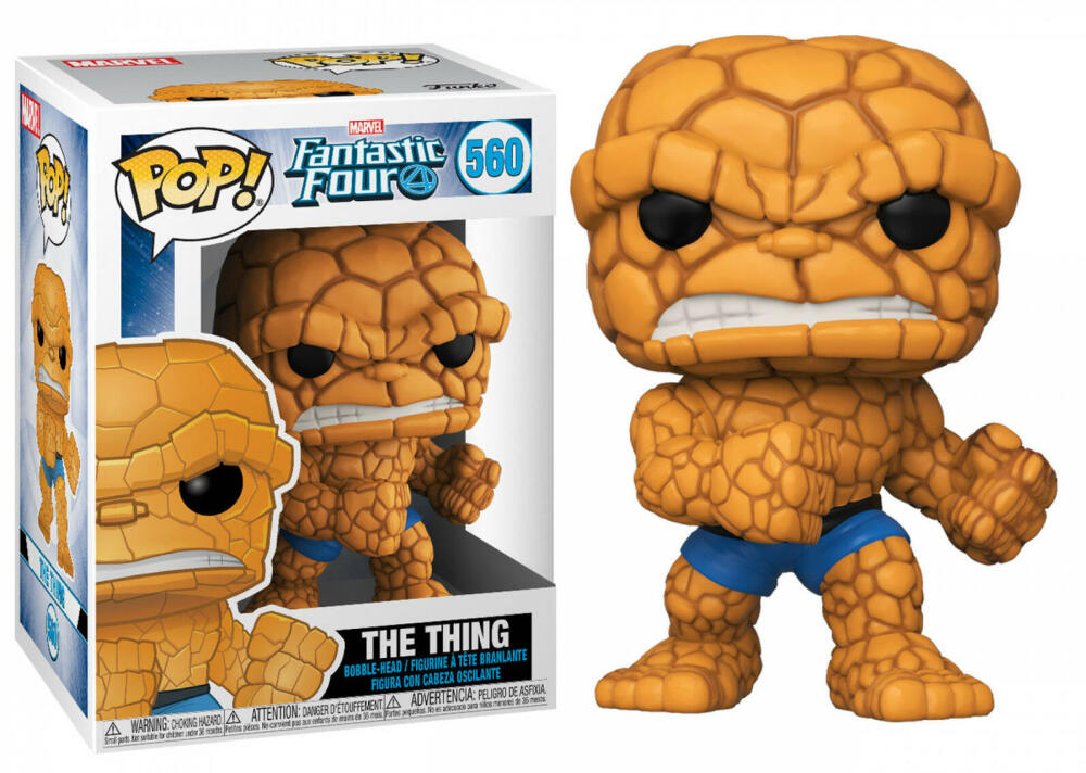 Funko Pop - 560 Marvel Fantastic Four - The Thing Vinyl Figure