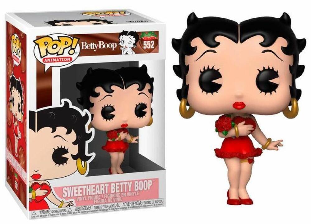 Funko Pop - 552 Animation Betty Boop - Sweetheart Betty Boop Vinyl Figure