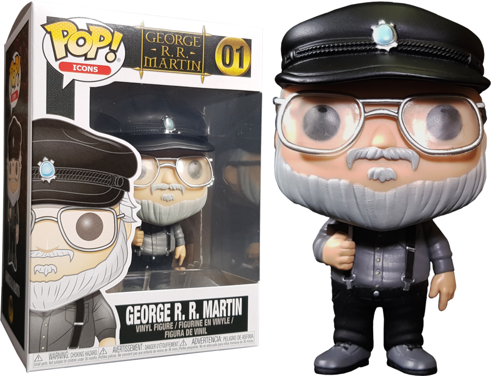 Funko Pop - 01 Icons Game of Thrones - George R.R. Martin Vinyl Figure