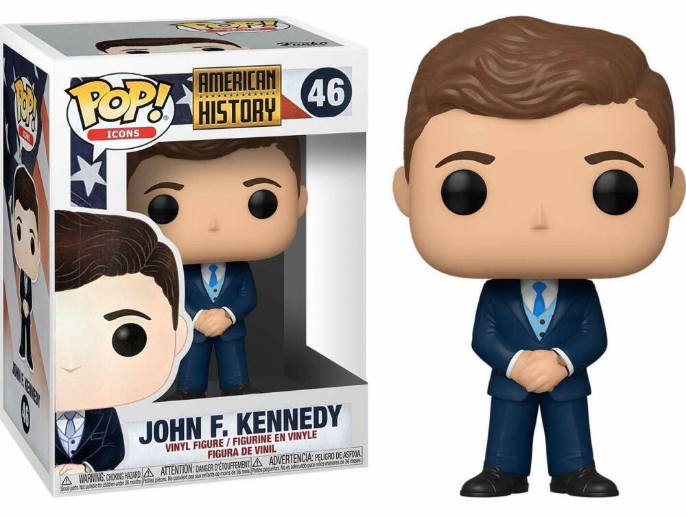 Funko Pop - 46 Icons American History - John F. Kennedy President Vinyl Figure