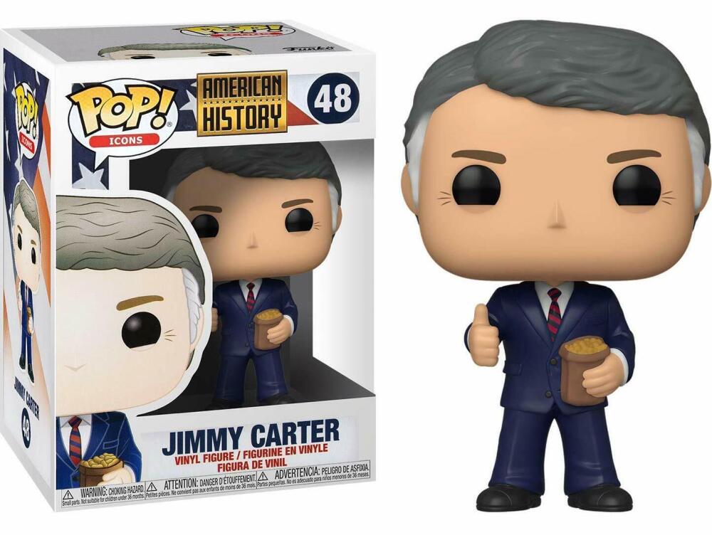Funko Pop - 48 Icons American History - Jimmy Carter President Vinyl Figure Image 1