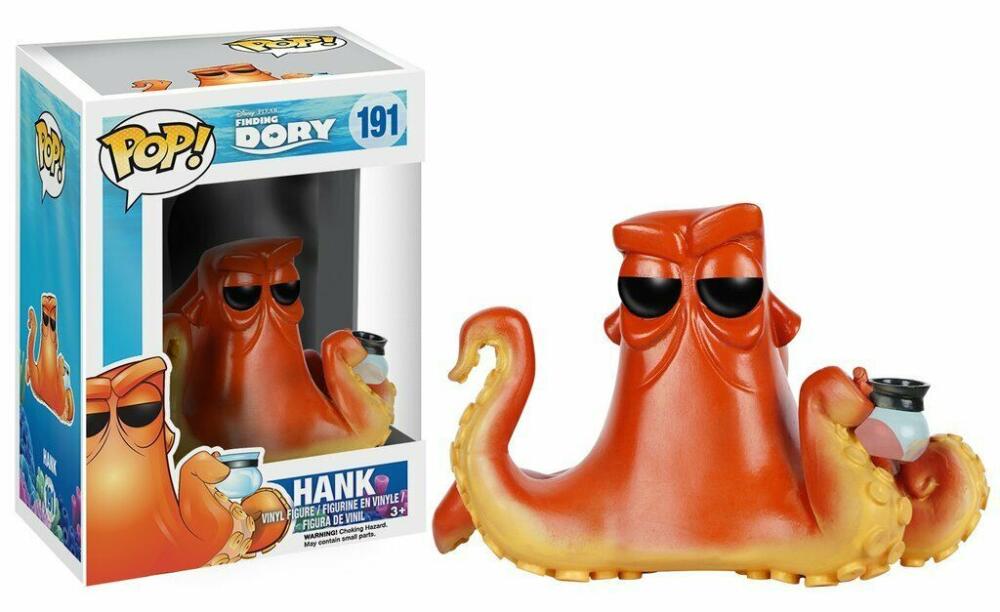 Funko Pop - 191 Disney Finding Dory - Hank Vinyl Figure *VAULTED Image 1