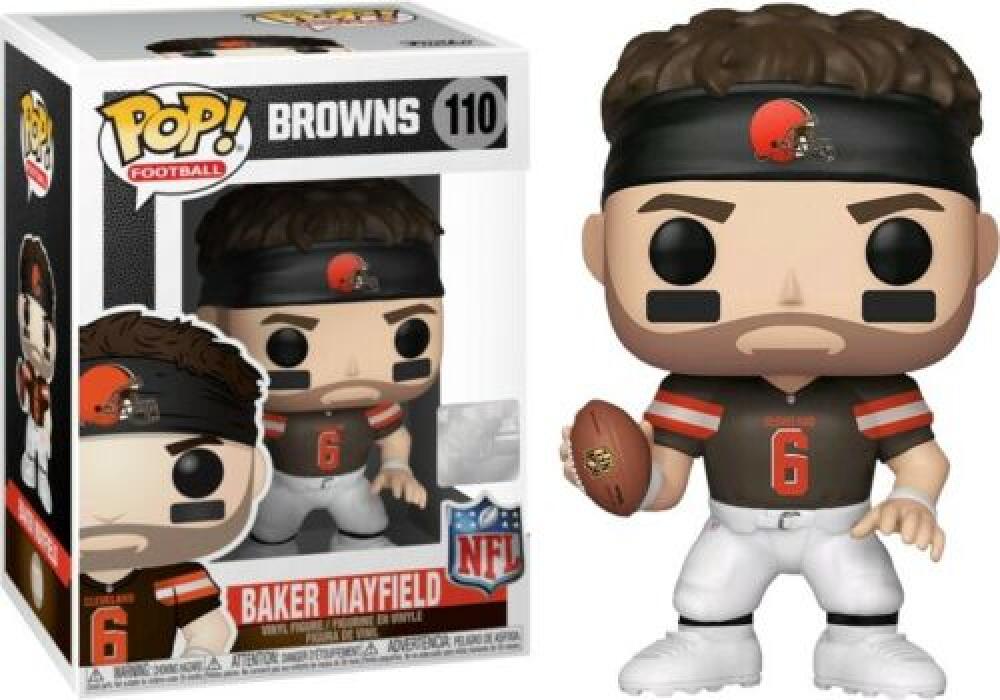 Funko Pop - 110 Football NFL - Baker Mayfield Cleveland Browns Vinyl Figure