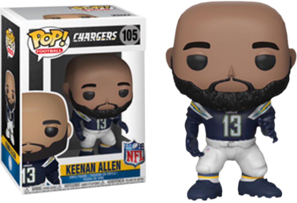 Funko Pop - 105 Football NFL - Keenan Allen Chargers Vinyl Figure *VAULTED