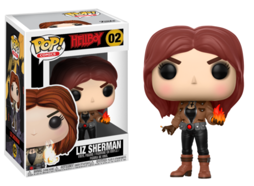 Funko Pop - 02 Comics Hellboy - Liz Sherman Vinyl Figure *VAULTED