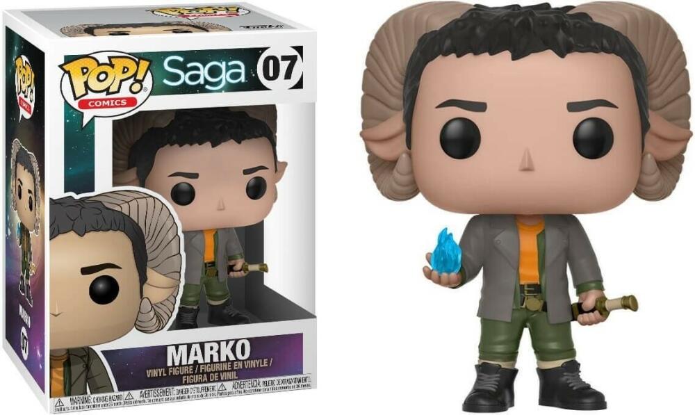 Funko Pop - 07 Comics Saga - Marko with Crystal Vinyl Figure *VAULTED