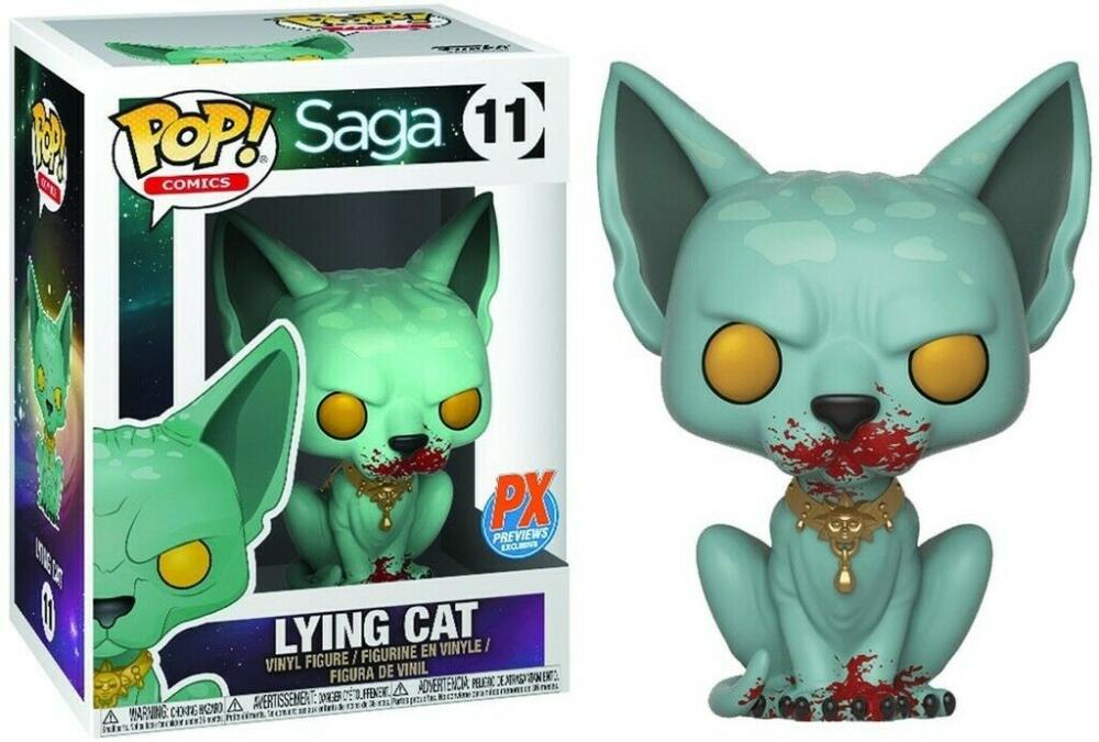 Funko Pop - 11 Comics Saga - Lying Cat *PX Exclusive Vinyl Figure *VAULTED