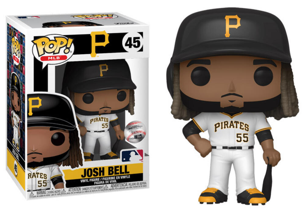 Funko Pop - 45 Baseball MLB Josh Bell Pittsburgh Pirates Vinyl Figure Image 1