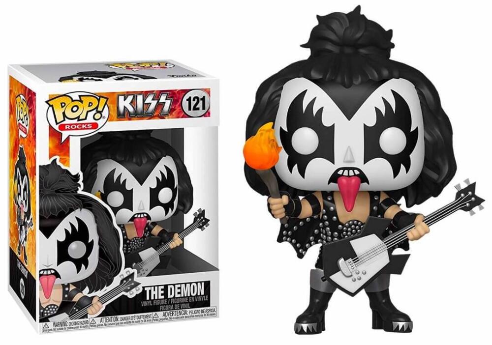 Funko Pop - 121 Rocks KISS - The Demon Vinyl Figure