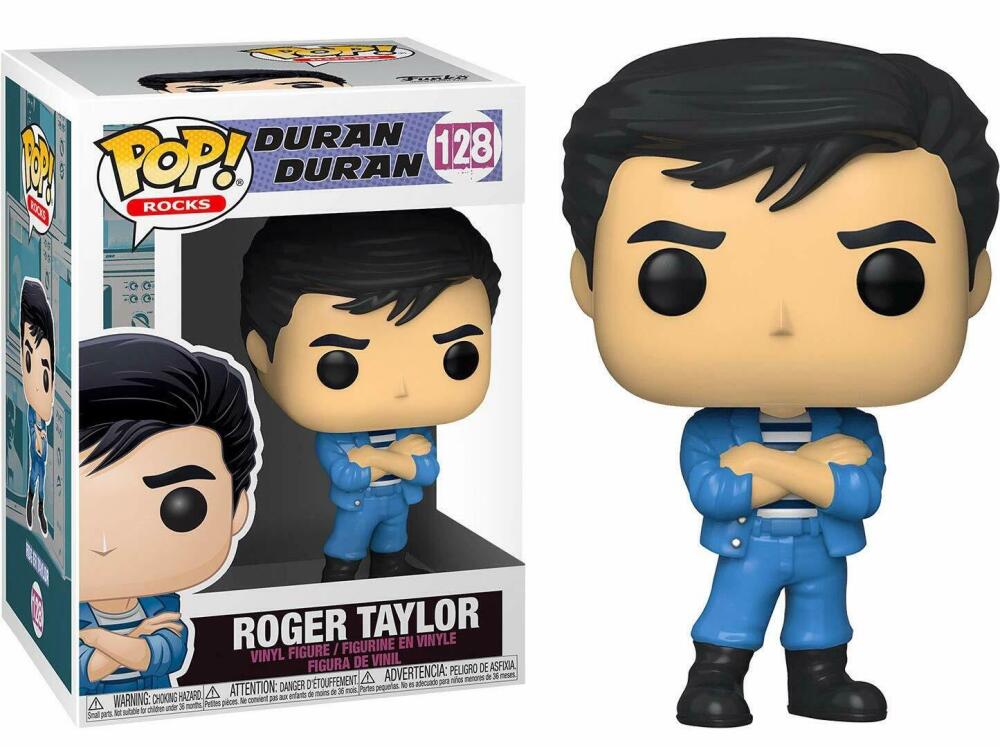 Funko Pop - 128 Duran Duran - Roger Taylor Vinyl Figure Image 1