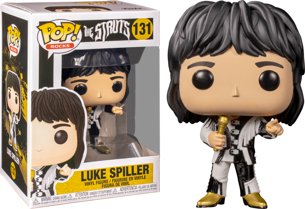 Funko Pop - 131 Rocks The Struts - Luke Spiller Vinyl Figure Image 1