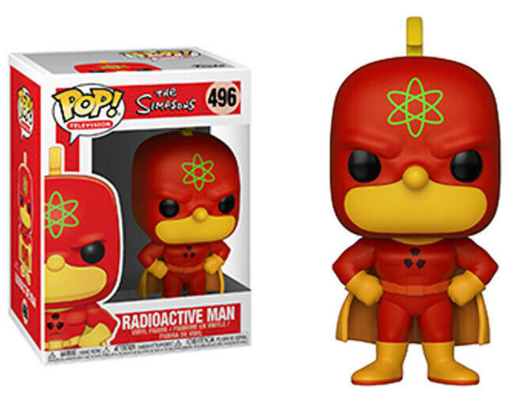 Funko Pop - 496 Television The Simpsons - Radioactive Man Vinyl Figure