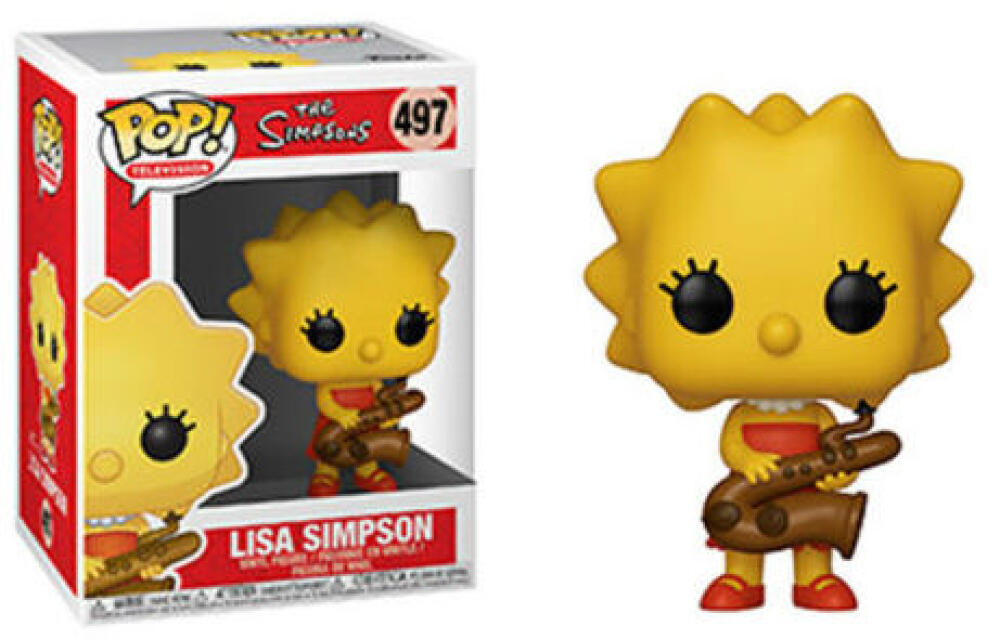 Funko Pop - 497 Television The Simpsons - Lisa Simpson Vinyl Figure