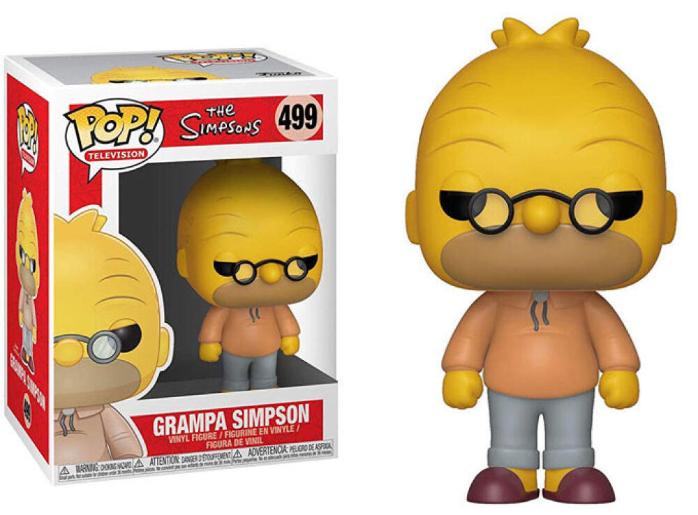 Funko Pop - 499 Television The Simpsons - Grampa Simpson Vinyl Figure