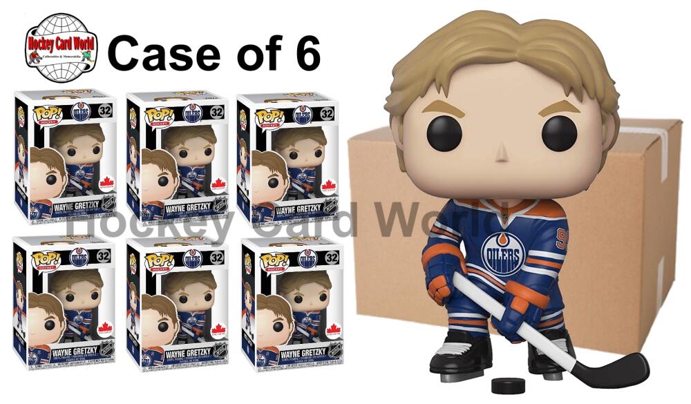 Funko Pop - NHL 32 Wayne Gretzky Oilers Vinyl Figure *Exclusive - Case of 6
