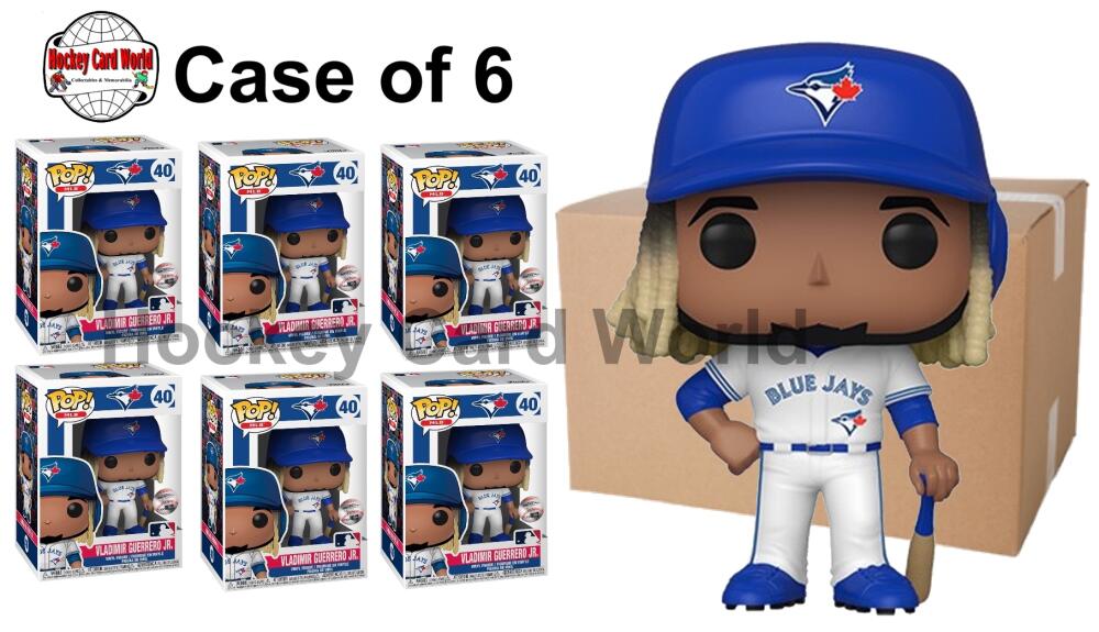 Funko Pop - MLB 40 Vladimir Guerrero Jr Blue Jays Vinyl Figure - Case of 6