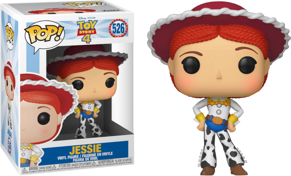 Funko Pop - 526 Disney Pixar Toy Story 4 - Jessie with Hat Vinyl Figure