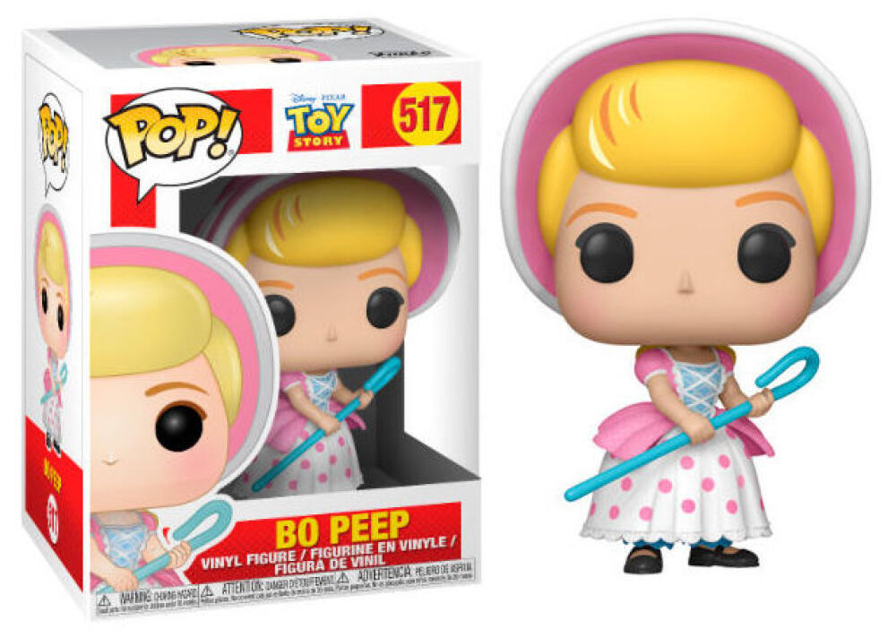 Funko Pop - 517 Disney Pixar Toy Story - Bo Peep with Hat Vinyl Figure Image 1
