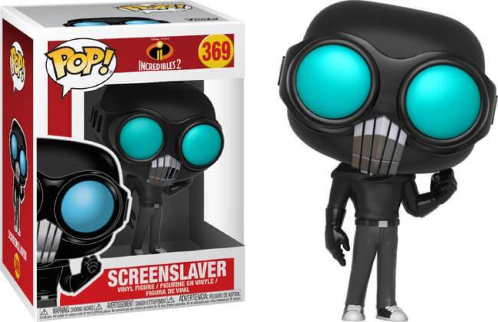 Funko Pop - 369 Disney Incredibles 2 - Screenslaver Vinyl Figure *VAULTED