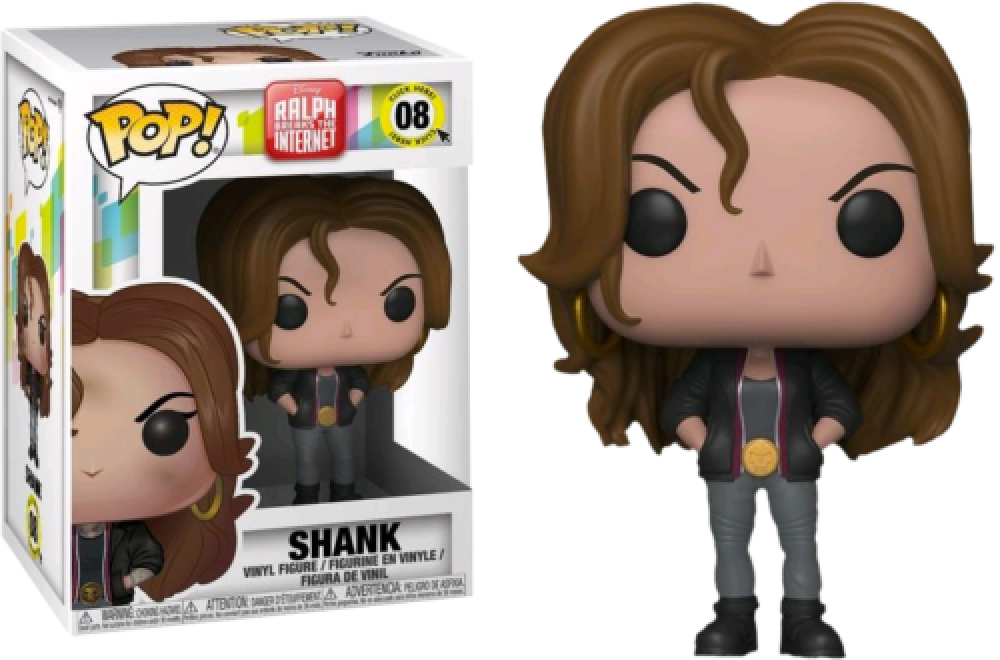 Funko Pop - 08 Disney Ralph Breaks The Internet - Shank Vinyl Figure Image 1