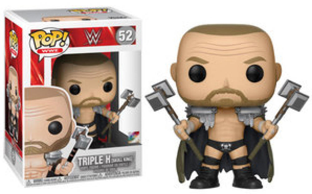 Funko Pop - 52 WWE Wrestling - Triple H (Skull King) Vinyl Figure
