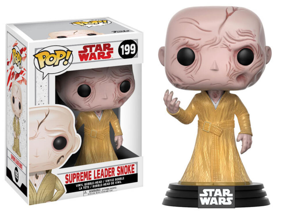 Funko Pop - 199 Star Wars: The Last Jedi - Supreme Leader Snoke Vinyl Figure Image 1