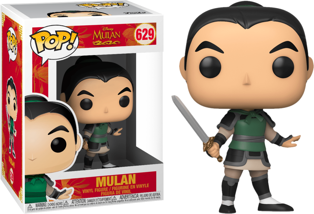Funko Pop - 629 Disney Mulan - Mulan with Sword Vinyl Figure